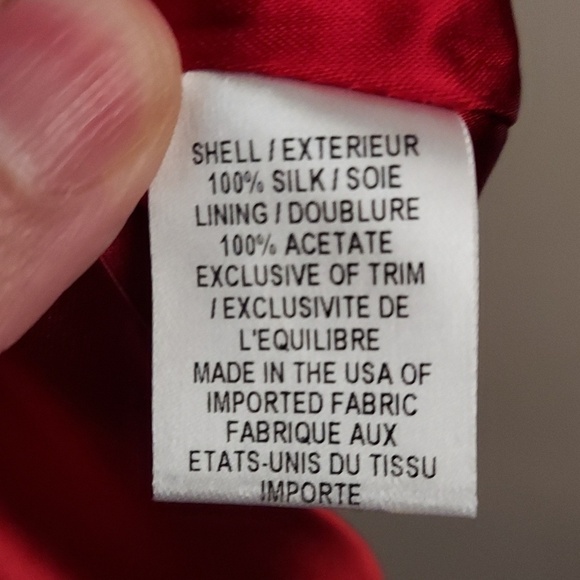 NWT MILLY 2 Ruby Red Sweetheart Silk Dress - Picture 13 of 16